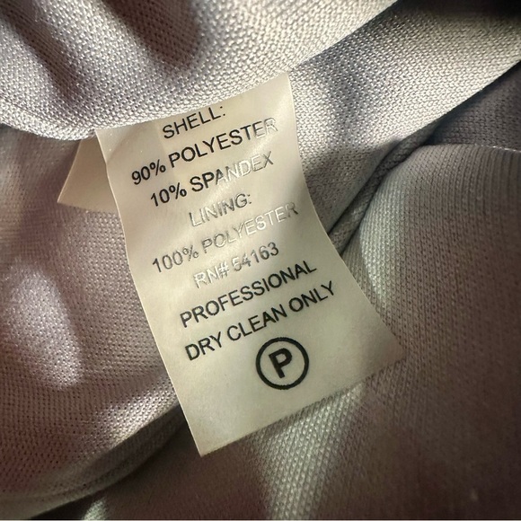 Calvin Klein Gray Python Snake Print Vegan Suede Textured Sleeveless Midi Dress - Picture 9 of 14